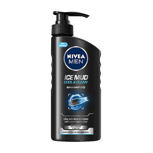 Top 10 loại dầu gội dành cho nam 4 - Dầu gội bùn khoáng Nivea Men Sạch gàu 530ml