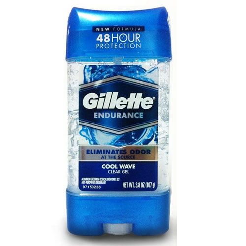 Top 10 xịt khử mùi, lăn khử mùi dành cho nam - Gillette Endurance Cool Wave 107g