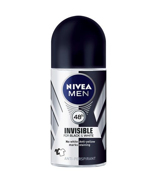 Top 10 xịt khử mùi, lăn khử mùi dành cho nam - Nivea Men Invisible For Black & White