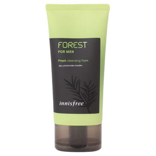 Top 10 sữa rửa mặt nam tốt nhất - Innisfree Forest For Men Fresh Cleansing Foam 150ml