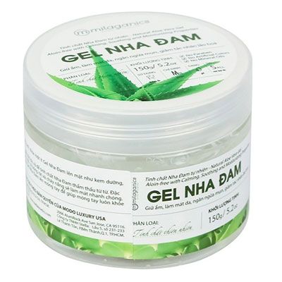 Top 10 Kem Dưỡng Ẩm tốt nhất - Gel nha đam Milaganics