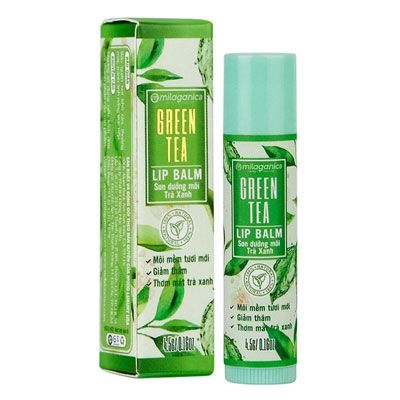 Top 10 son môi - Son trà xanh Milaganics