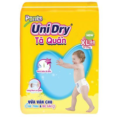 Top 5 Tã Quần cho bé Unidry gói cực đại