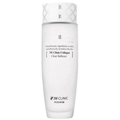 Nước hoa hồng làm trắng da 3W Clinic Collagen Clear Softener 150ml