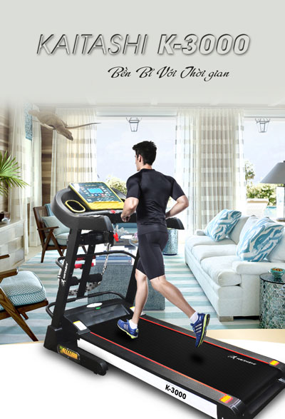Máy chạy bộ điện đa năng Kaitashi K-3000