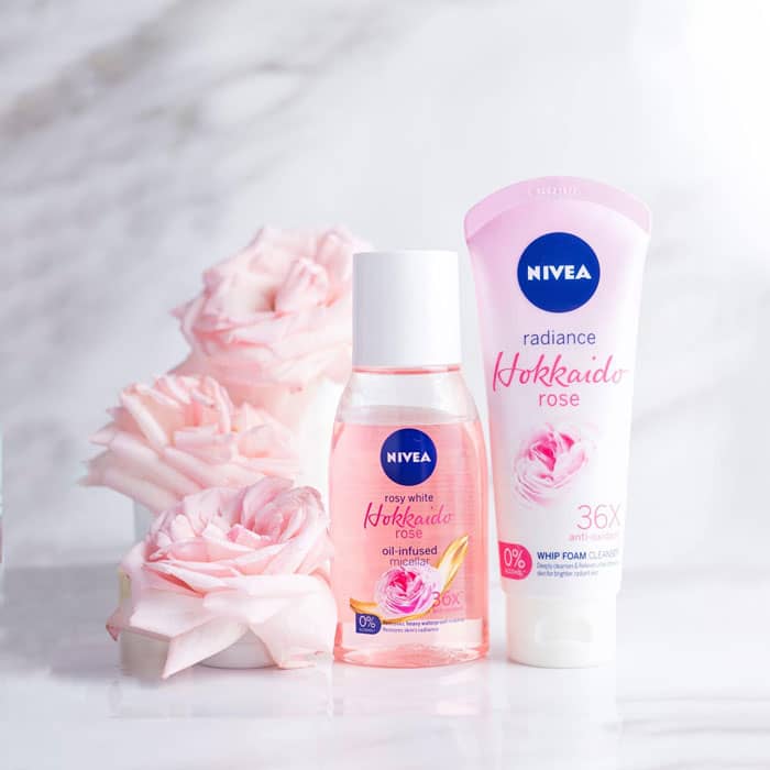 Sữa rửa mặt NIVEA Hokkaido Rose 1