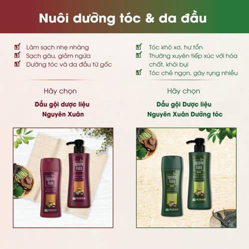 Nguyên xuân nuôi dưỡng tóc và da đầu 1