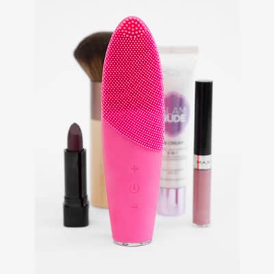 Máy rửa mặt Rio Fadh siêu âm massage kèm chức năng nhiệt