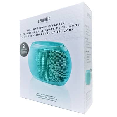 Máy tẩy da chết và massage cơ thể Silicone HoMedics BDY-300BL