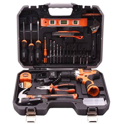 Bộ máy khoan pin Harden chính hãng 36 chi tiết