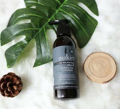 Sữa rửa mặt cho da dầu Sukin Oil Balancing Purifying Gel Cleanser