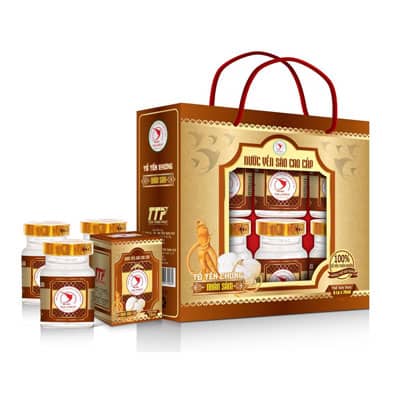 Nước yến sào Salanest chưng nhân sâm cao cấp