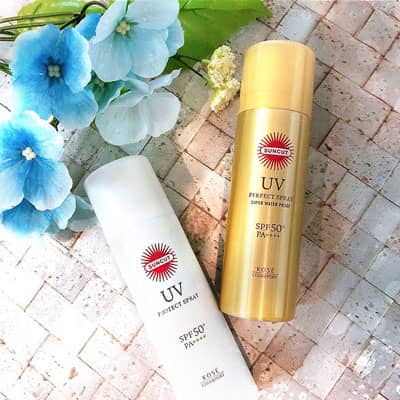 Xịt chống nắng Kosé Cosmeport Suncut UV Spray Super Waterproof SPF 50+ PA++++