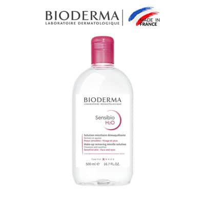 Nước tẩy trang Bioderma công nghệ Micella Sensibio H20 (500ml)
