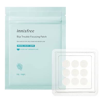 Miếng dán mụn Innisfree Bija Trouble Focusing Patch 1SHT (9 miếng)