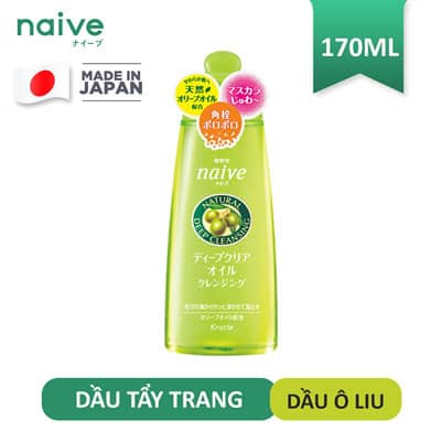 Dầu tẩy trang Kracie Naive Deep Cleansing Oil (170ml)
