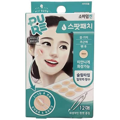 Miếng dán trị mụn Somaderm Spot Young Chemical (12 miếng)