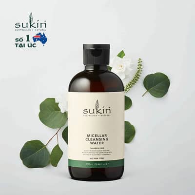 Nước tẩy trang Sukin Micellar Cleansing Water (250ml)