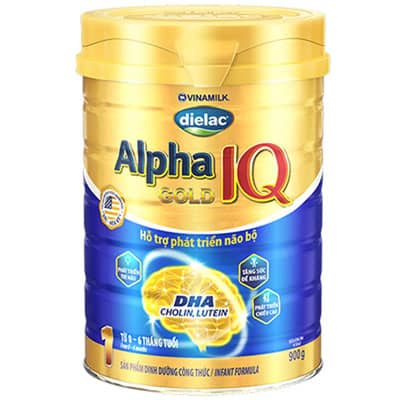 Sữa bột Vinamilk Dielac Alpha Gold IQ 1 (900g)