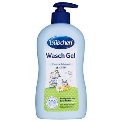 Sữa tắm gội trẻ sơ sinh Bubchen (400ml)