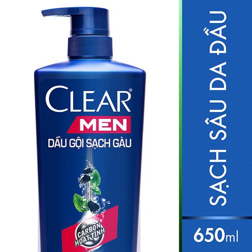 Top 10 loại dầu gội dành cho nam 6 - Dầu Gội Sạch Gàu Dành Cho Nam Clear Men Cool Sport