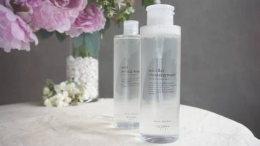 Micellar có khả năng làm sạch tuyệt vời