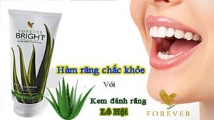 Kem đánh răng lô hội Forever Bright Toothgel (130g)