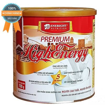Sữa bột cho người lớn tuổi Premium High Energy