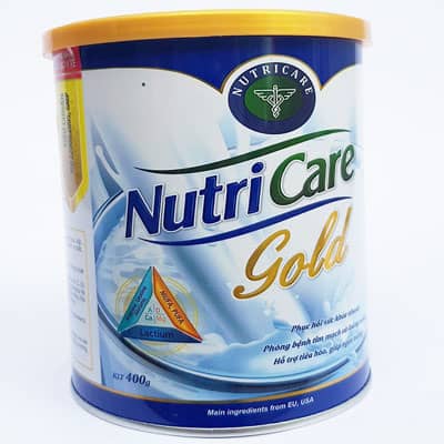 Sữa bột cho người lớn tuổi Nutricare Gold