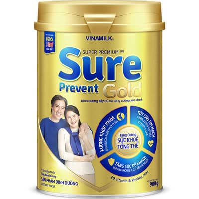 Sữa bột cho người lớn tuổi Sure Prevent Gold HT