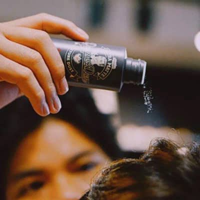 Review sản phẩm Bột tạo phồng Dapper Dan Texture Dust