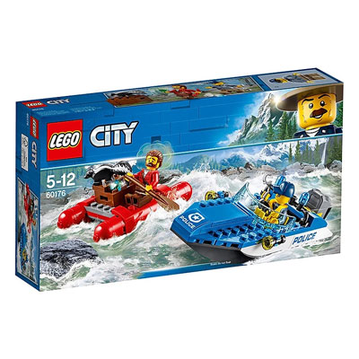 Thuyền hơi tẩu thoát Lego city
