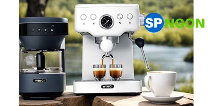 Review Máy pha cà phê Espresso Winci EM4212