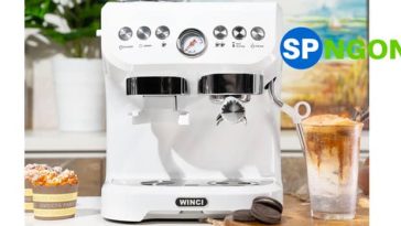 Review máy pha cà phê Espresso Winci EM5212